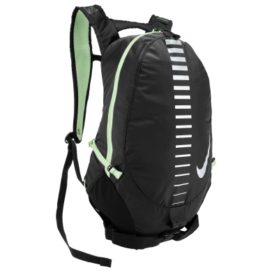 Nike Running Backpack Run Commuter black/green 15 litres